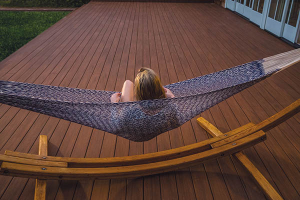 Ipe-Decking-TimberTech-Mahogany-Vintage-Collection-AZEK-Decking-Girl-in-Hammock-Content V Pan Aluminum Patio Cover 2